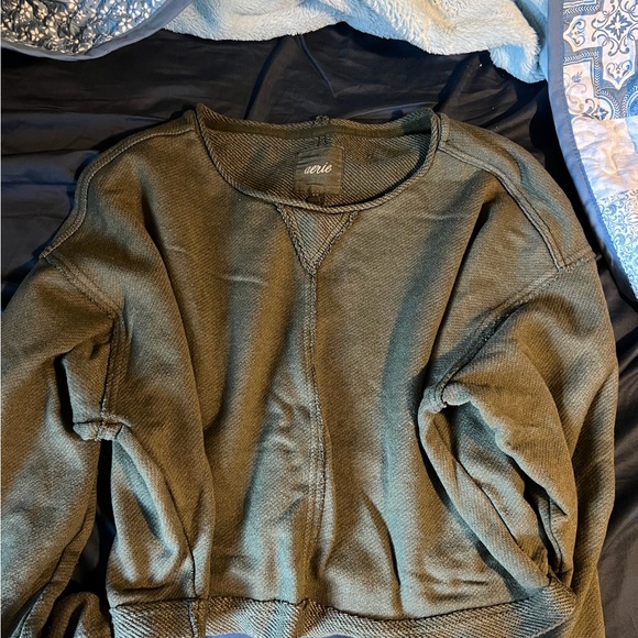 aerie Sweaters - Aerie Olive Women's Crew Neck Sweater